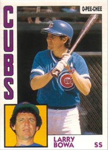 1984 O-Pee-Chee Baseball Cards 346     Larry Bowa